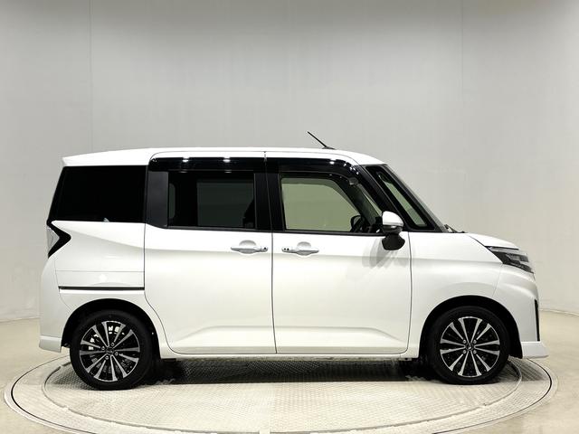 トールカスタムG ターボ 電動パーキングブレーキLEDヘッドランプ・フォグランプ 15インチアルミホイール オートライト プッシュボタンスタート クルーズコントロール コーナーセンサー パワースライドドア キーフリーシステム(広島県)の中古車