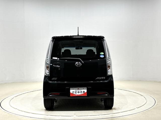 ムーヴカスタム　ＲＳ　７インチフルセグナビ　バックカメラ　ターボ車ＥＴＣ　ＨＩＤヘッドライト　オートライト　純正ワイドバイザー　純正カーペットマット　プッシュボタンスタート　アイドリングストップ　オートエアコン　セキュリティアラーム　１５インチアルミホイール（広島県）の中古車