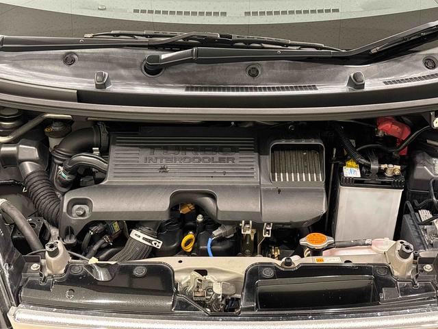 ムーヴカスタム　ＲＳ　７インチフルセグナビ　バックカメラ　ターボ車ＥＴＣ　ＨＩＤヘッドライト　オートライト　純正ワイドバイザー　純正カーペットマット　プッシュボタンスタート　アイドリングストップ　オートエアコン　セキュリティアラーム　１５インチアルミホイール（広島県）の中古車