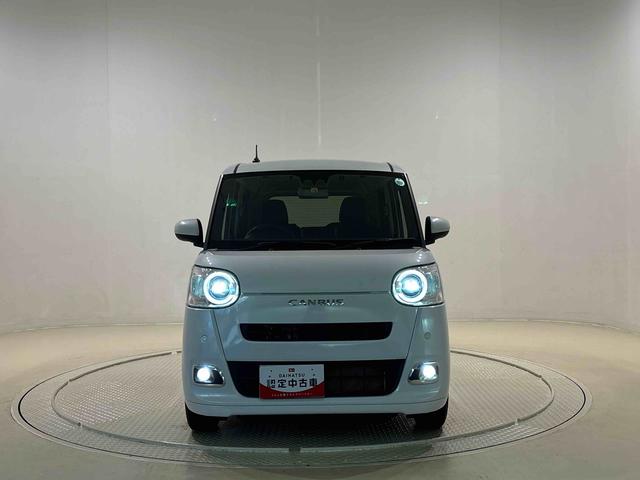 ムーヴキャンバスセオリーGターボ   純正ナビ  前後ドラレコ  ETCLEDオートライト・フォグランプ 電動パーキングブレーキ プッシュボタンスタート セキュリティアラーム バックカメラ 両側パワースライドドアウエルカムオープン機能 オート電動格納式ドアミラー(広島県)の中古車