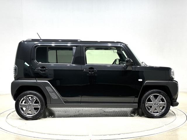 タフトGターボ ダーククロムベンチャー 運転席助手席シートヒーターバックモニター 電動パーキングブレーキ プッシュボタンスタート オートライト サイドエアバッグ LEDヘッドライト・フォグランプ キーフリーシステム 純正アルミホイール セキュリティーアラーム(広島県)の中古車