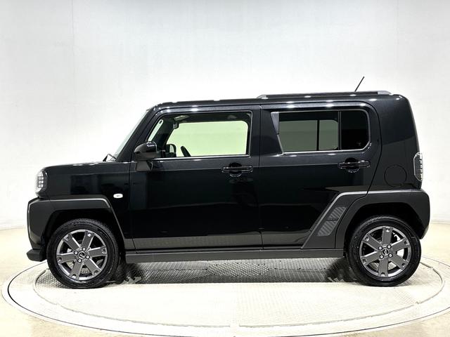 タフトGターボ ダーククロムベンチャー 運転席助手席シートヒーターバックモニター 電動パーキングブレーキ プッシュボタンスタート オートライト サイドエアバッグ LEDヘッドライト・フォグランプ キーフリーシステム 純正アルミホイール セキュリティーアラーム(広島県)の中古車