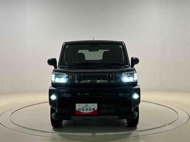 タフトGターボ ダーククロムベンチャー 運転席助手席シートヒーターバックモニター 電動パーキングブレーキ プッシュボタンスタート オートライト サイドエアバッグ LEDヘッドライト・フォグランプ キーフリーシステム 純正アルミホイール セキュリティーアラーム(広島県)の中古車