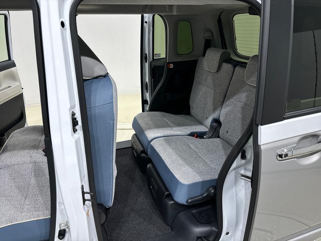 ムーヴキャンバスストライプスG バックモニター 電動パーキングブレーキLEDオートライト・フォグランプ 電動パーキングブレーキ プッシュボタンスタート セキュリティアラーム バックカメラ 両側パワースライドドアウエルカムオープン機能 オート電動格納式ドアミラー(広島県)の中古車