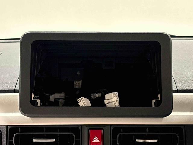 ムーヴキャンバスストライプスＧＬＥＤオートライト・フォグランプ　電動パーキングブレーキ　プッシュボタンスタート　セキュリティアラーム　バックカメラ　両側パワースライドドアウエルカムオープン機能　オート電動格納式ドアミラー（広島県）の中古車