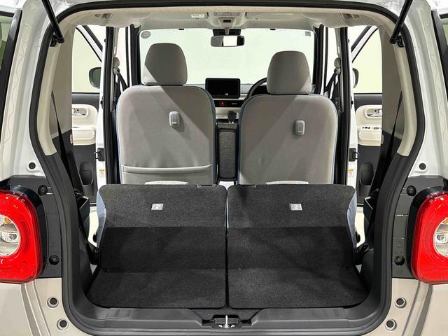 ムーヴキャンバスストライプスＧＬＥＤオートライト・フォグランプ　電動パーキングブレーキ　プッシュボタンスタート　セキュリティアラーム　バックカメラ　両側パワースライドドアウエルカムオープン機能　オート電動格納式ドアミラー（広島県）の中古車