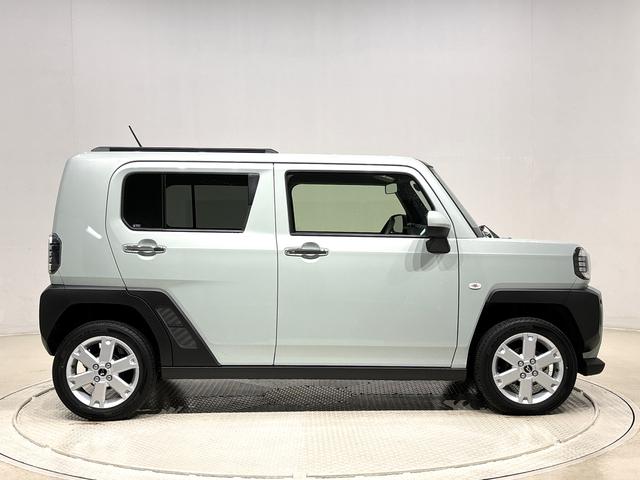 タフトG クロムベンチャー 電動パーキングブレーキスカイフィールトップ クロムパック メッキパック シルバーアンダーガーニッシュ インテリアアクセント LEDオートライト&フォグランプ 電動パーキングブレーキ バックカメラ アルミホイール(広島県)の中古車