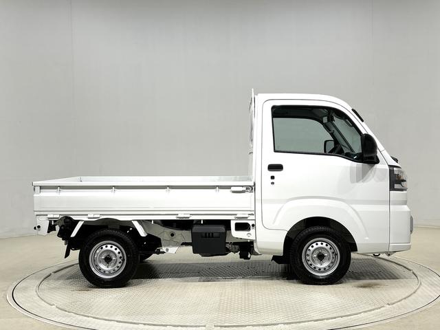 ハイゼットトラックスタンダード LEDヘッドランプ 電動格納式ドアミラースペアタイヤ キーフリーシステム プッシュボタンスタート パワーウインドウ LED大型荷台作業灯 アダプティブドライビングビーム AMFMラジオ(広島県)の中古車