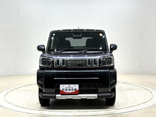 タフトＧターボ　クロムベンチャー　運転席・助手席シートヒーター純正ナビ装着用アップグレードパック　ＡＣＣ　電動パーキングブレーキブレーキ　オートブレーキホールド機能　運転席シートリフター　チルトステアリング　本革巻ステアリングホイール　リバース連動リヤワイパー（広島県）の中古車
