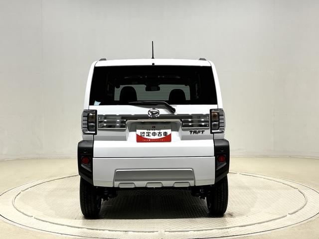 タフトＧターボ　クロムベンチャー　バックカメラ　前席シートヒーターＬＥＤヘッドランプ＆フォグランプ　キーフリーシステム　オート格納式電動ドアミラー　スカイフィールトップ　運転席・助手席シートヒーター　電動パーキングブレーキ　オートエアコン　オートライト（広島県）の中古車