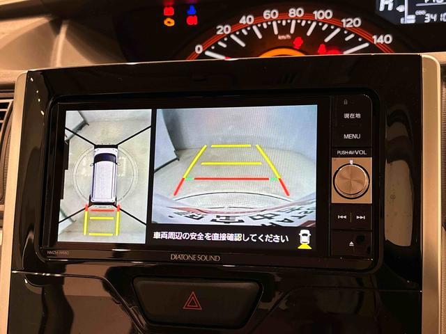 タントXリミテッドSAIII カーナビ パノラマモニター ETC付キーフリーシステム 助手席側電動スライドドア LEDヘッドライト キーフリー連動タイプ電動格納ドアミラー ミラクルオープンドア カーナビゲーション バックカメラ(広島県)の中古車