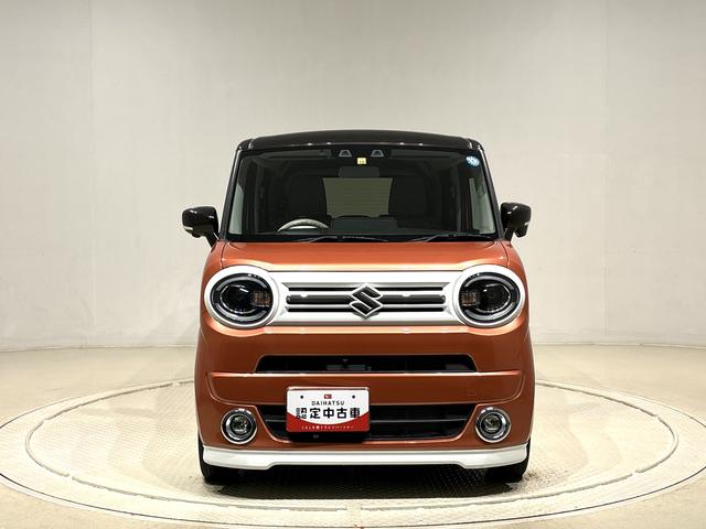 ワゴンＲスマイルハイブリッドＸ　ナビゲーション　ＥＴＣ　シートヒーターＬＥＤヘッドランプ・フォグランプ　オートライト　プッシュボタンスタート　オートエアコン　両側パワースライドドア（広島県）の中古車