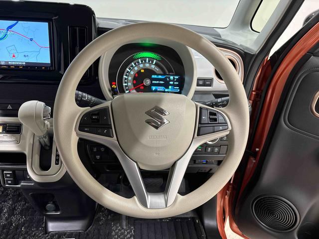 ワゴンＲスマイルハイブリッドＸ　ナビゲーション　ＥＴＣ　シートヒーターＬＥＤヘッドランプ・フォグランプ　オートライト　プッシュボタンスタート　オートエアコン　両側パワースライドドア（広島県）の中古車