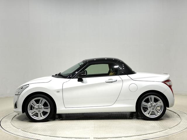 コペンローブ　Ｓ　ＣＶＴ車　ＥＴＣ車載器　カーナビゲーション電動開閉式ルーフ　ＬＥＤヘッドランプ　ハロゲンフォグランプ　　１６インチタイヤ＆アルミホイール　プッシュボタンスタート　セキュリティアラーム　スタビライザー（フロント・リヤ）（広島県）の中古車