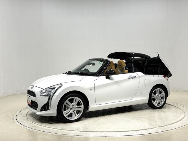 コペンローブ　Ｓ　ＣＶＴ車　ＥＴＣ車載器　カーナビゲーション電動開閉式ルーフ　ＬＥＤヘッドランプ　ハロゲンフォグランプ　　１６インチタイヤ＆アルミホイール　プッシュボタンスタート　セキュリティアラーム　スタビライザー（フロント・リヤ）（広島県）の中古車