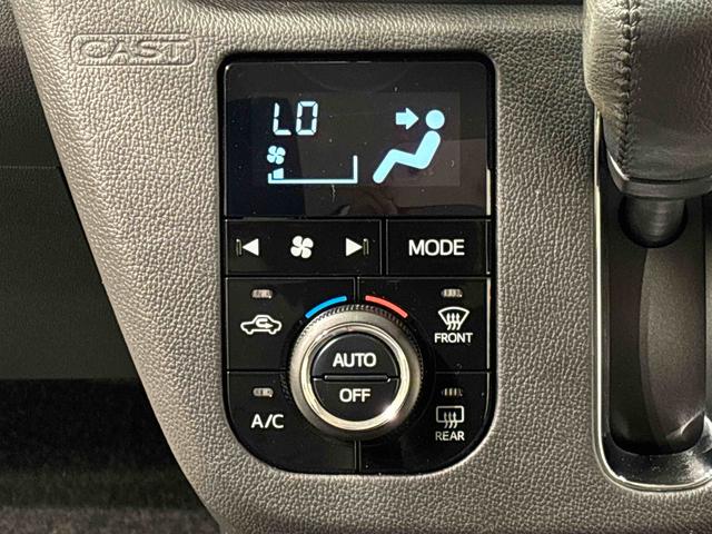 キャストスポーツSAIII   純正ナビ  バックモニターターボ LEDヘッドランプ・フォグランプ パドルシフト付MOMO製革巻ステアリングホイール 16インチタイヤ&アルミホイール 運転席助手席シートヒーター オートライト プッシュボタンスタート(広島県)の中古車