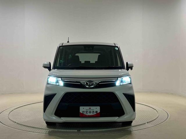 トールGターボLEDヘッドランプ 14インチフルホイールキャップ オートライト プッシュボタンスタート パワースライドドア コーナーセンサー(広島県)の中古車