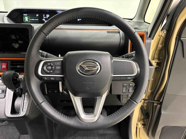 タントファンクロスターボLEDオートライト パワースライドドアウェルカムオープン機能 電動格納式ドアミラー 助手席ロングスライド 助手席イージークローザー セキュリティアラーム キーフリーシステム(広島県)の中古車