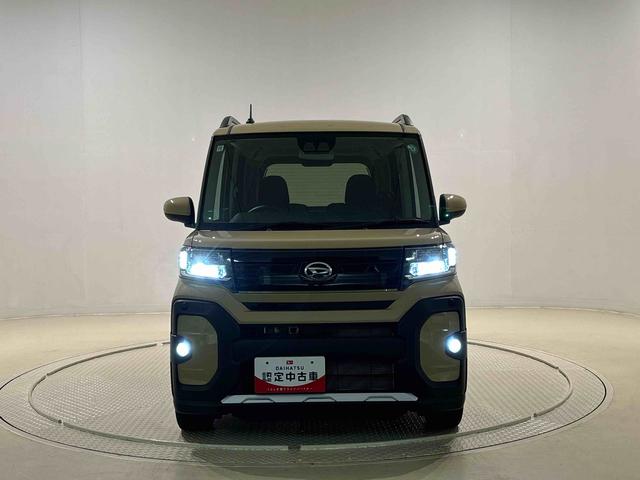 タントファンクロスターボLEDオートライト パワースライドドアウェルカムオープン機能 電動格納式ドアミラー 助手席ロングスライド 助手席イージークローザー セキュリティアラーム キーフリーシステム(広島県)の中古車