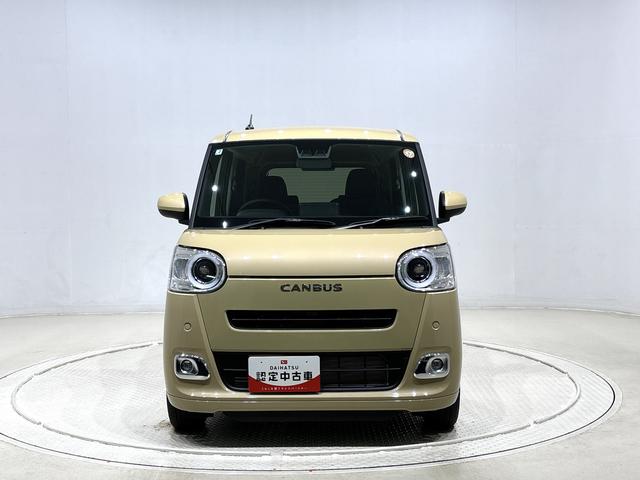 ムーヴキャンバスセオリーＧターボ　全車速追従機能付ＡＣＣ　キーフリーシステム純正ナビ装着用アップグレードパック　両側電動スライドドア　運転席・助手席シートヒーター電動パーキングブレーキブレーキ　オートブレーキホールド機能　運転席シートリフター　チルトステアリング（広島県）の中古車