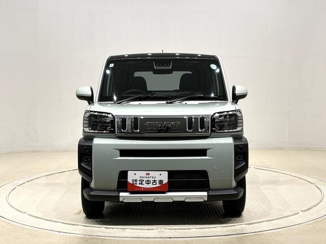 タフトＧ　クロムベンチャー　前席シートヒーター　バックカメラ付スカイフィールトップ　クロムパック　メッキパック　シルバーアンダーガーニッシュ　インテリアアクセント　ＬＥＤオートハイビーム＆フォグランプ　電動パーキングブレーキ　バックカメラ　アルミホイール（広島県）の中古車