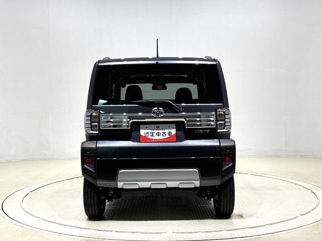 タフトＧ　クロムベンチャー　運転席・助手席シートヒーター純正ナビ装着用アップグレードパック　電動パーキングブレーキブレーキ　オートブレーキホールド機能　本革巻ステアリングホイール　リバース連動リヤワイパー　１５インチアルミホイール　キーフリーシステム（広島県）の中古車