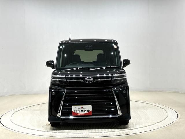 タントカスタムＲＳ　　左右パワースライドドア　電子パーキングＬＥＤオートライト　パワースライドドアウェルカムオープン機能　電動パーキングブレーキ　運転席助手席シートヒーター　アルミホイール　キーフリーシステム　　オート電動格納式ドアミラー（広島県）の中古車