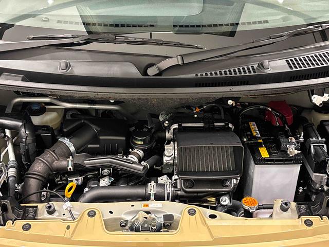 タントファンクロスターボ ツートン 電動パーキングブレーキLEDオートライト パワースライドドアウェルカムオープン機能 電動格納式ドアミラー 助手席ロングスライド 助手席イージークローザー  セキュリティアラーム キーフリーシステム(広島県)の中古車