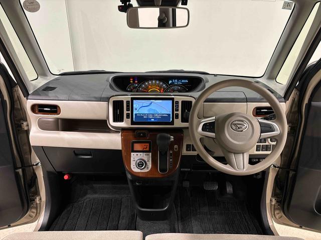 ムーヴキャンバスGメイクアップ SAIIILEDヘッドランプ・フォグランプ 置き楽ボックス オートライト プッシュボタンスタート セキュリティアラーム パノラマモニター対応カメラ 両側パワースライドドア(広島県)の中古車