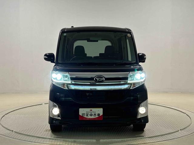 タントカスタムＲＳ　ナビ　バックカメラＬＥＤオートライト　パワースライドドアウェルカムオープン機能　運転席ロングスライドシ−ト　助手席ロングスライド　助手席イージークローザー　１５インチアルミホイール　７インチワイドナビ（広島県）の中古車