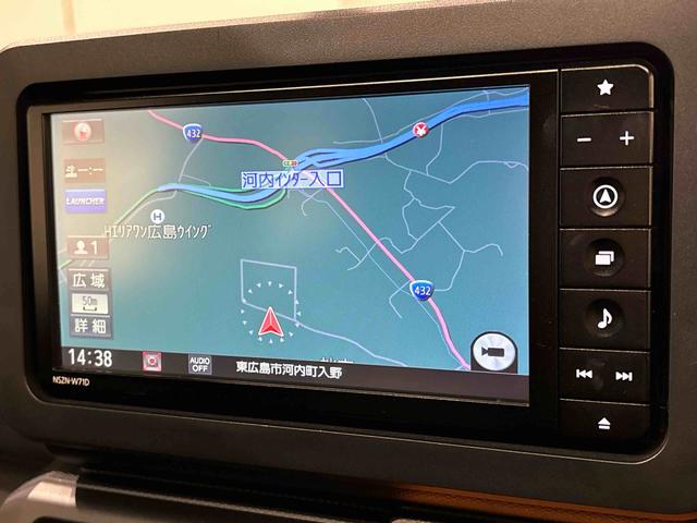 タフトGターボ 純正ナビゲーション ドライブレコーダー ETC全車速追従機能付ACC パノラマモニター対応純正ナビ装着用アップグレードパック 運転席・助手席シートヒーター 電動パーキングブレーキブレーキ オートブレーキホールド機能 キーフリーシステム(広島県)の中古車