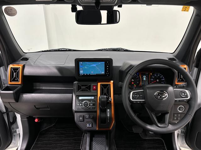 タフトGターボ 純正ナビゲーション ドライブレコーダー ETC全車速追従機能付ACC パノラマモニター対応純正ナビ装着用アップグレードパック 運転席・助手席シートヒーター 電動パーキングブレーキブレーキ オートブレーキホールド機能 キーフリーシステム(広島県)の中古車