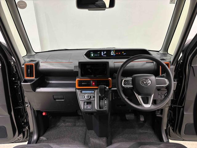 タントファンクロスターボＬＥＤオートライト　パワースライドドアウェルカムオープン機能　電動パーキングブレーキ　運転席助手席シートヒーター　　フルホイールキャツプ　キーフリーシステム　　オート電動格納式ドアミラー（広島県）の中古車