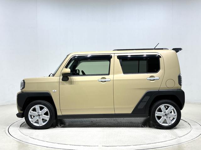 タフトＧ　　ラギッドパック　　バックドアスポイラー付きスカイフィールトップ　ＬＥＤオートライト　オートハイビーム　フロントフォグランプ　運転席／助手席シートヒーター　プッシュボタンスタート　キーフリーシステム　電動パーキングブレーキ　バックカメラ（広島県）の中古車