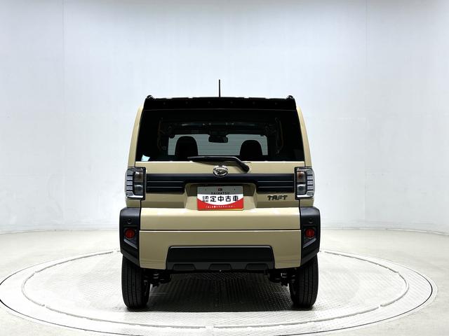 タフトＧ　　ラギッドパック　　バックドアスポイラー付きスカイフィールトップ　ＬＥＤオートライト　オートハイビーム　フロントフォグランプ　運転席／助手席シートヒーター　プッシュボタンスタート　キーフリーシステム　電動パーキングブレーキ　バックカメラ（広島県）の中古車