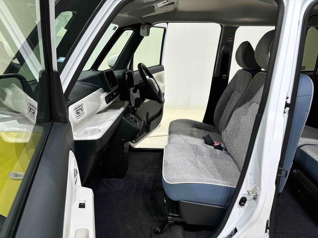 ムーヴキャンバスストライプスGLEDオートライト・フォグランプ 電動パーキングブレーキ プッシュボタンスタート セキュリティアラーム バックカメラ 両側パワースライドドアウエルカムオープン機能 オート電動格納式ドアミラー(広島県)の中古車