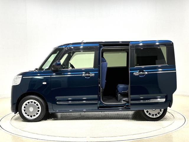 ムーヴキャンバスセオリーＧ　運転席・助手席シートヒーター　キーフリーシステム純正ナビ装着用アップグレードパック　両側電動スライドドア　運転席シートリフター　チルトステアリング（広島県）の中古車