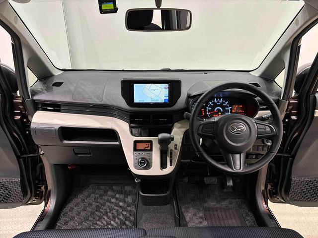 ムーヴＸ　ブラックインテリアパック　社外ナビゲーション　キーフリードライブレコーダー　ＥＴＣ車載器　オートライト　運転席シートリフター　チルトステアリング　ハロゲンライト　リヤワイパー（広島県）の中古車