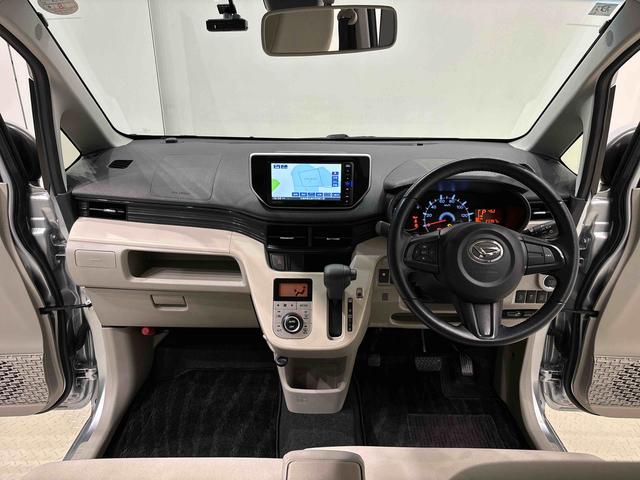 ムーヴＸターボ　ＳＡII　ナビ　ドラレコ　ＥＴＣ運転席シートヒーター　アルミホイール　オートライト　プッシュボタンスタート　セキュリティアラーム　キーフリーシステム（広島県）の中古車