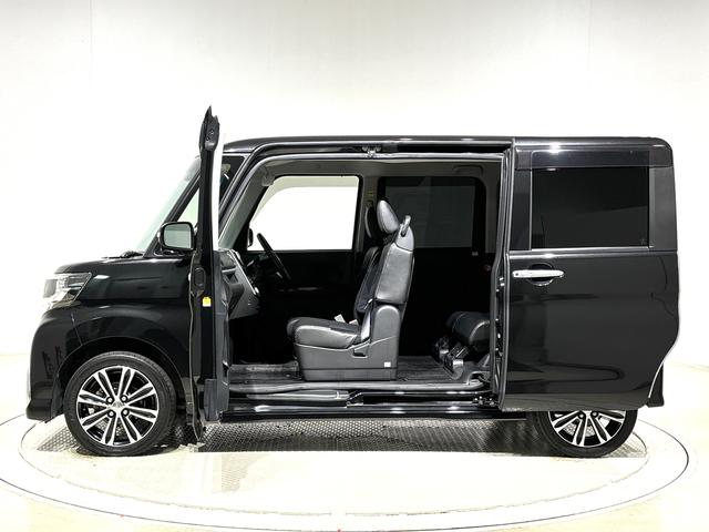 タントカスタムＲＳ　トップエディションＳＡIII　ナビゲーションＬＥＤオートライト　パワースライドドア機能　オート電動格納式ドアミラー　ミラクルオープンドア　アルミホイール　キーフリーシステム（広島県）の中古車