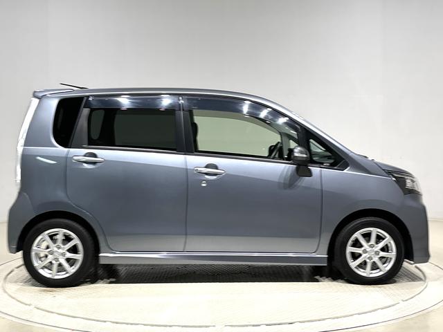 ムーヴカスタム　Ｘ　ＡＭ／ＦＭＣＤステレオ　アルミホイール付プッシュボタンスタート　オートライト　ＨＩＤヘッドライト　フロントフォグランプ　オートエアコン　セキュリティアラーム　運転席シートリフター　フロントトップシェードガラス　ターンランプ付きドアミラー（広島県）の中古車