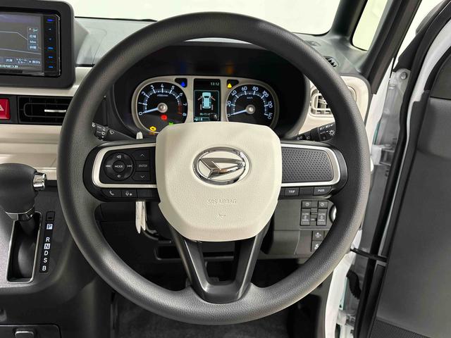 ムーヴキャンバスストライプスＧ　　ナビ付　バックモニター　ＬＥＤヘッドライトＬＥＤオートライト・フォグランプ　電動パーキングブレーキ　プッシュボタンスタート　セキュリティアラーム　バックカメラ　両側パワースライドドアウエルカムオープン機能　オート電動格納式ドアミラー（広島県）の中古車