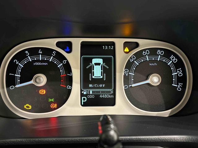 ムーヴキャンバスストライプスＧ　　ナビ付　バックモニター　ＬＥＤヘッドライトＬＥＤオートライト・フォグランプ　電動パーキングブレーキ　プッシュボタンスタート　セキュリティアラーム　バックカメラ　両側パワースライドドアウエルカムオープン機能　オート電動格納式ドアミラー（広島県）の中古車