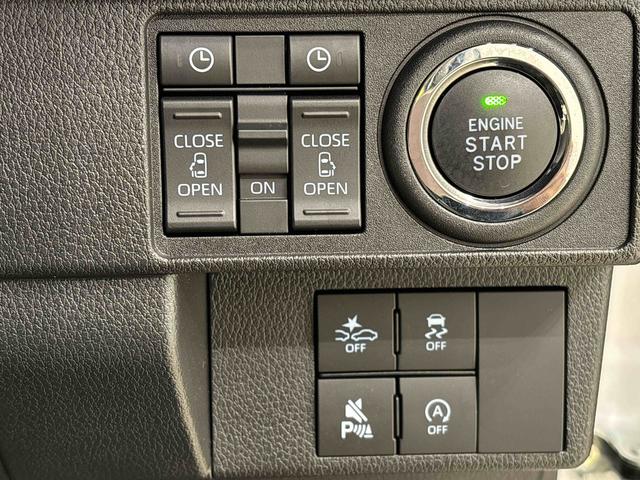 ムーヴキャンバスストライプスＧ　　ナビ付　バックモニター　ＬＥＤヘッドライトＬＥＤオートライト・フォグランプ　電動パーキングブレーキ　プッシュボタンスタート　セキュリティアラーム　バックカメラ　両側パワースライドドアウエルカムオープン機能　オート電動格納式ドアミラー（広島県）の中古車