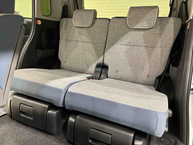 ムーヴキャンバスストライプスＧ　　ナビ付　バックモニター　ＬＥＤヘッドライトＬＥＤオートライト・フォグランプ　電動パーキングブレーキ　プッシュボタンスタート　セキュリティアラーム　バックカメラ　両側パワースライドドアウエルカムオープン機能　オート電動格納式ドアミラー（広島県）の中古車