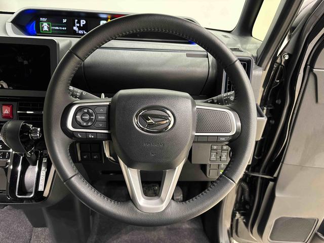 タントカスタムＲＳ　バックカメラＬＥＤオートライト　パワースライドドアウェルカムオープン機能　電動パーキングブレーキ　運転席助手席シートヒーター　アルミホイール　キーフリーシステム　　オート電動格納式ドアミラー（広島県）の中古車