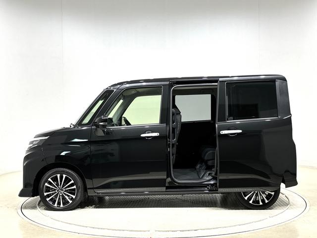 トールカスタムG ターボ 両側パワースライドドア 電子パーキングLEDヘッドランプ・フォグランプ 15インチアルミホイール オートライト プッシュボタンスタート クルーズコントロール コーナーセンサー パワースライドドア キーフリーシステム(広島県)の中古車