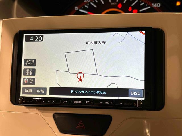 タントＸ　ホワイトアクセントＳＡIII　２トーンカラー　２ＷＤキーフリーシステム　助手席側電動スライドドア　マルチリフレクターハロゲンヘッドライト　キーフリー連動タイプ電動格納ドアミラー　ミラクルオープンドア　カーナビゲーション　バックカメラ（広島県）の中古車