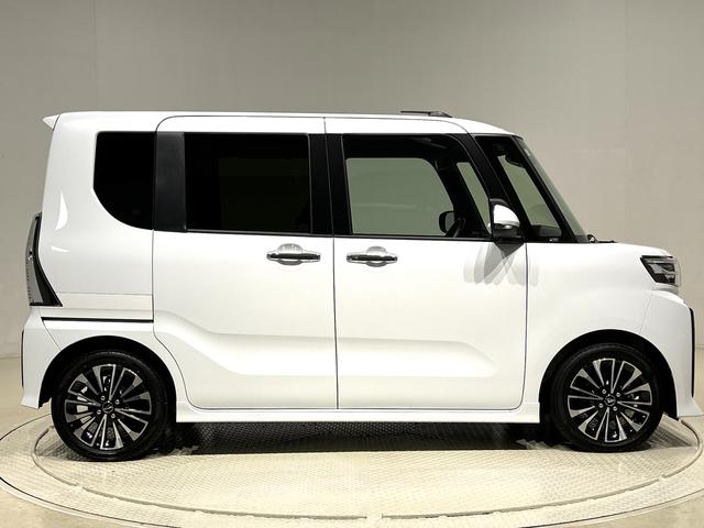タントカスタムＲＳ　バックモニター対応　電動パーキングブレーキＬＥＤオートライト　パワースライドドアウェルカムオープン機能　オート電動格納式ドアミラー　助手席ロングスライド　助手席イージークローザー　アルミホイール　キーフリーシステム（広島県）の中古車