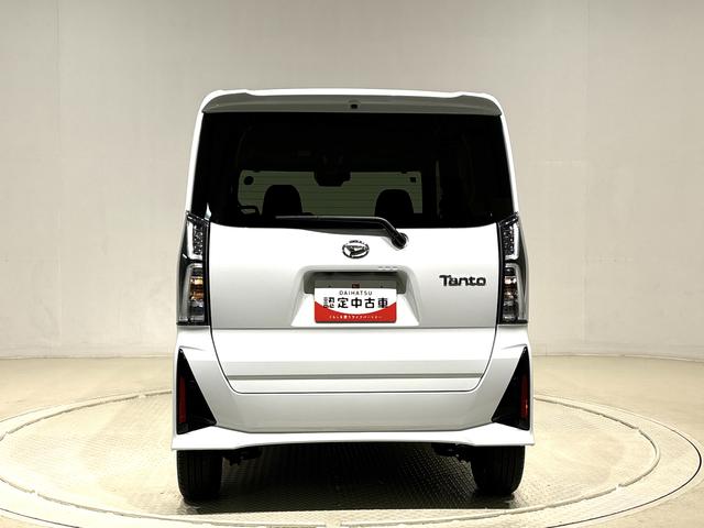 タントカスタムＲＳ　バックモニター対応　電動パーキングブレーキＬＥＤオートライト　パワースライドドアウェルカムオープン機能　オート電動格納式ドアミラー　助手席ロングスライド　助手席イージークローザー　アルミホイール　キーフリーシステム（広島県）の中古車